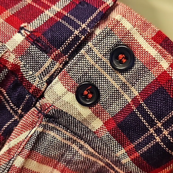 Ace Delivery Plaid Shirt Women's Size Medium - Picture 5 of 5